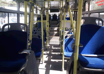 Interior of Metro Express Low Floor Non A.C